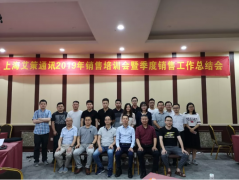 2019年銷售培訓(xùn)會暨季度銷售工作總結(jié)會圓滿落幕